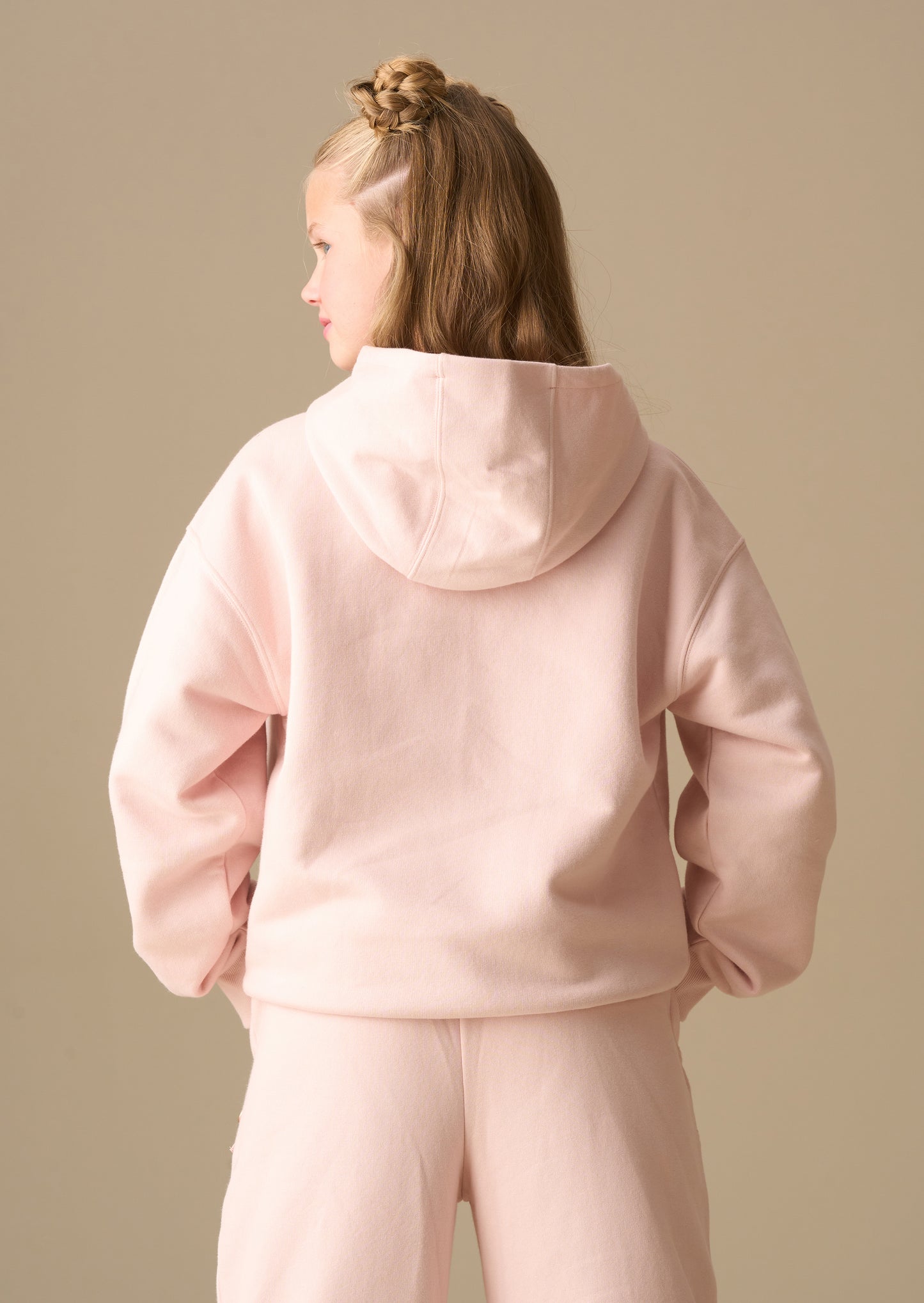 Lila Active Oversized Logo Hoodie