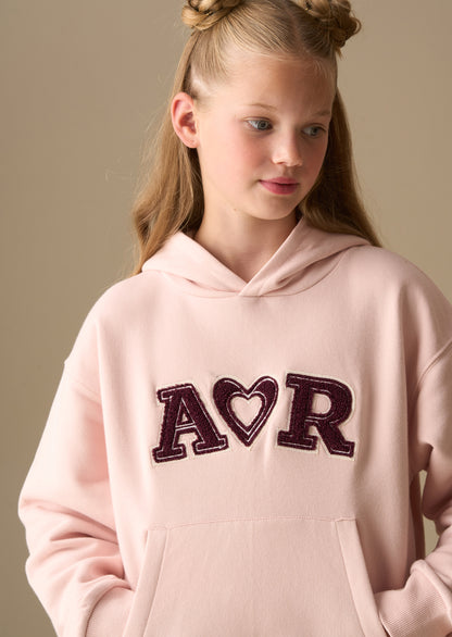 Lila Active Oversized Logo Hoodie