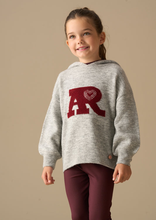 Taylor Active Knitted Hooded Jumper