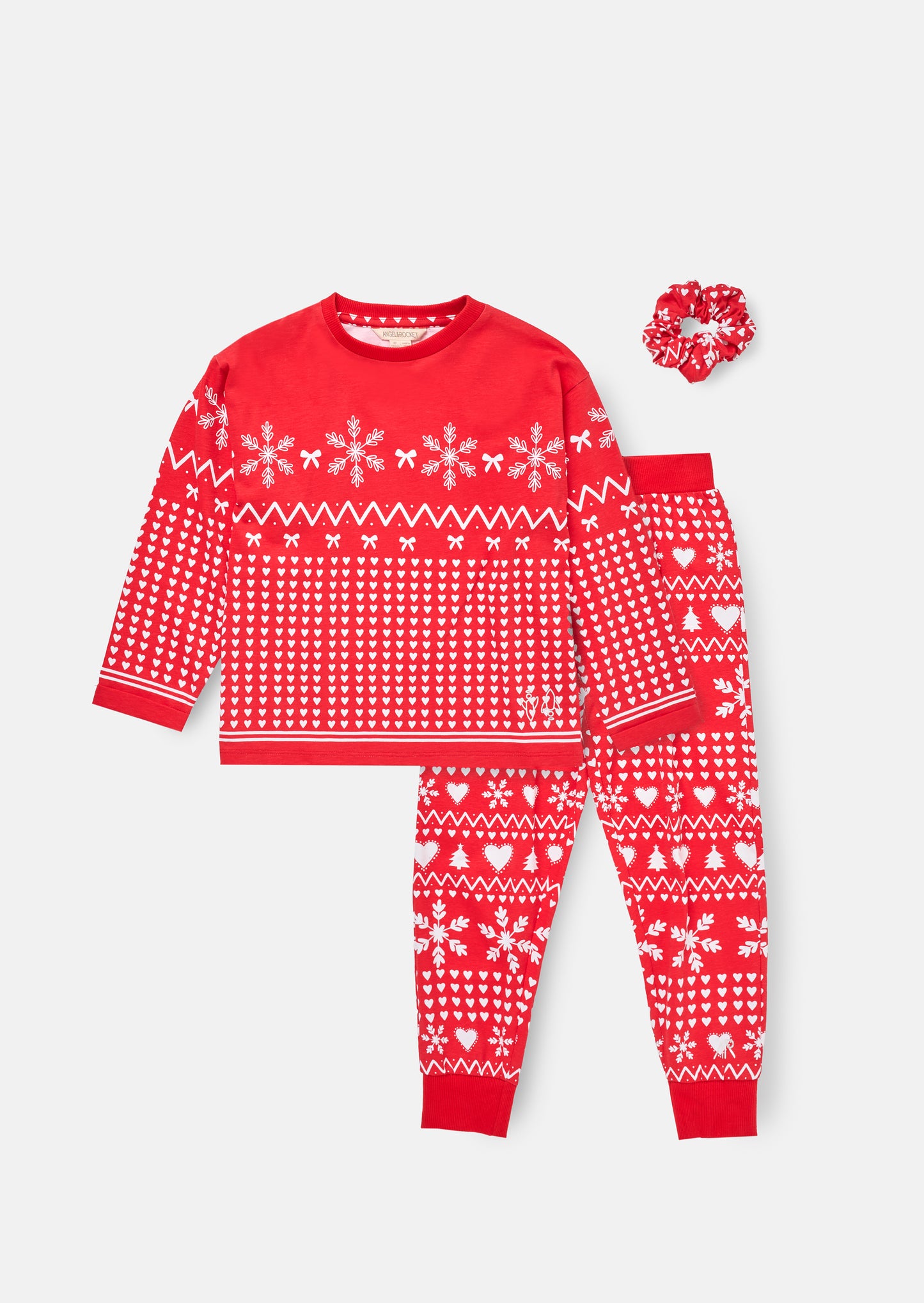 Fern Red Fairisle Pjs