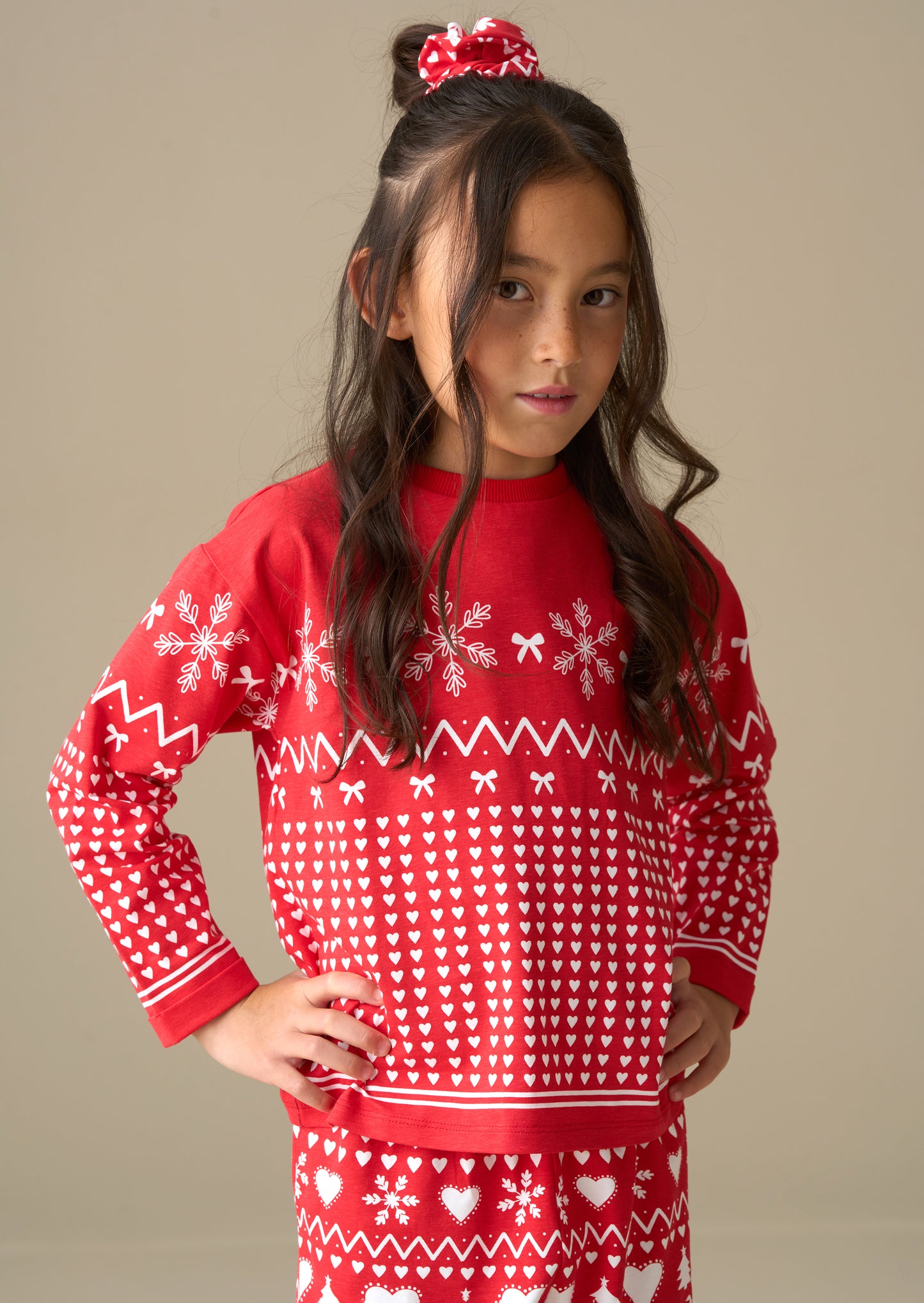 Fern Red Fairisle Pjs