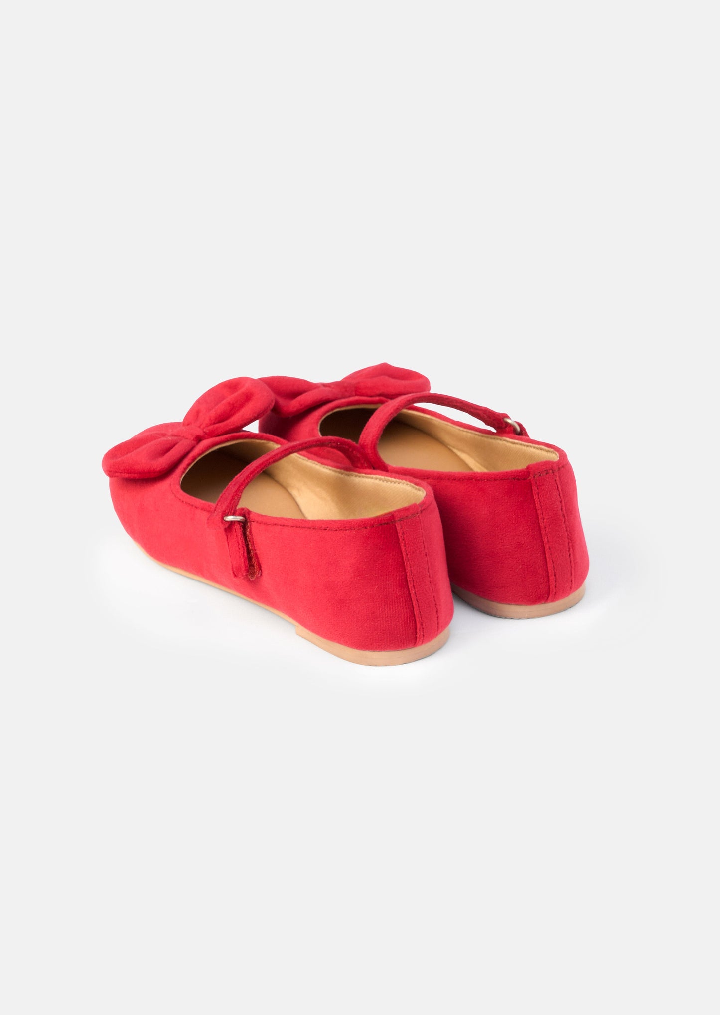 Red Velvet Bow Shoe