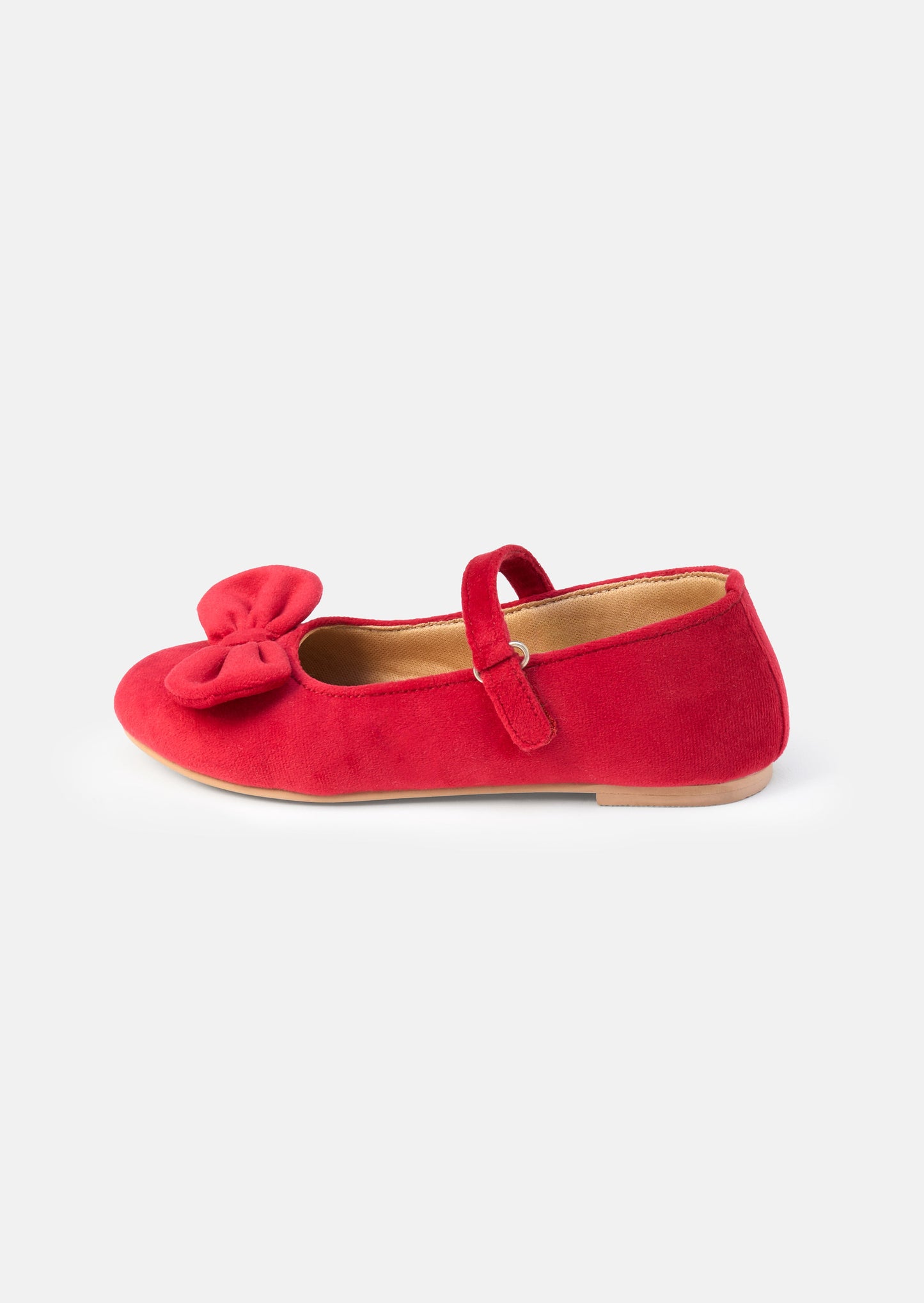 Red Velvet Bow Shoe