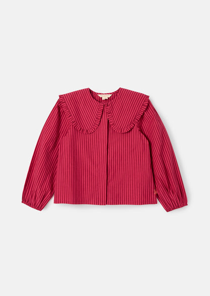 Maggie Frill Collar Shirt