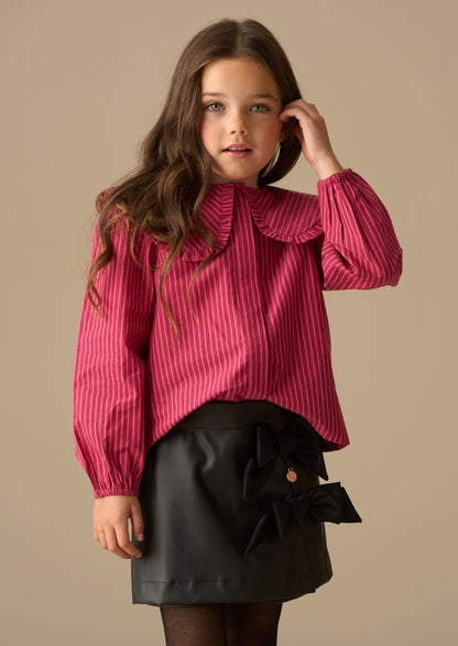 Maggie Frill Collar Shirt
