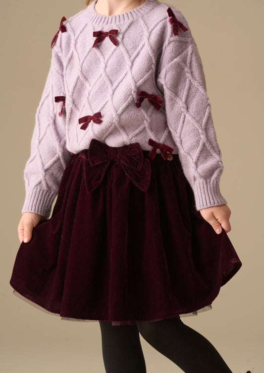 Chloe Velvet Skirt