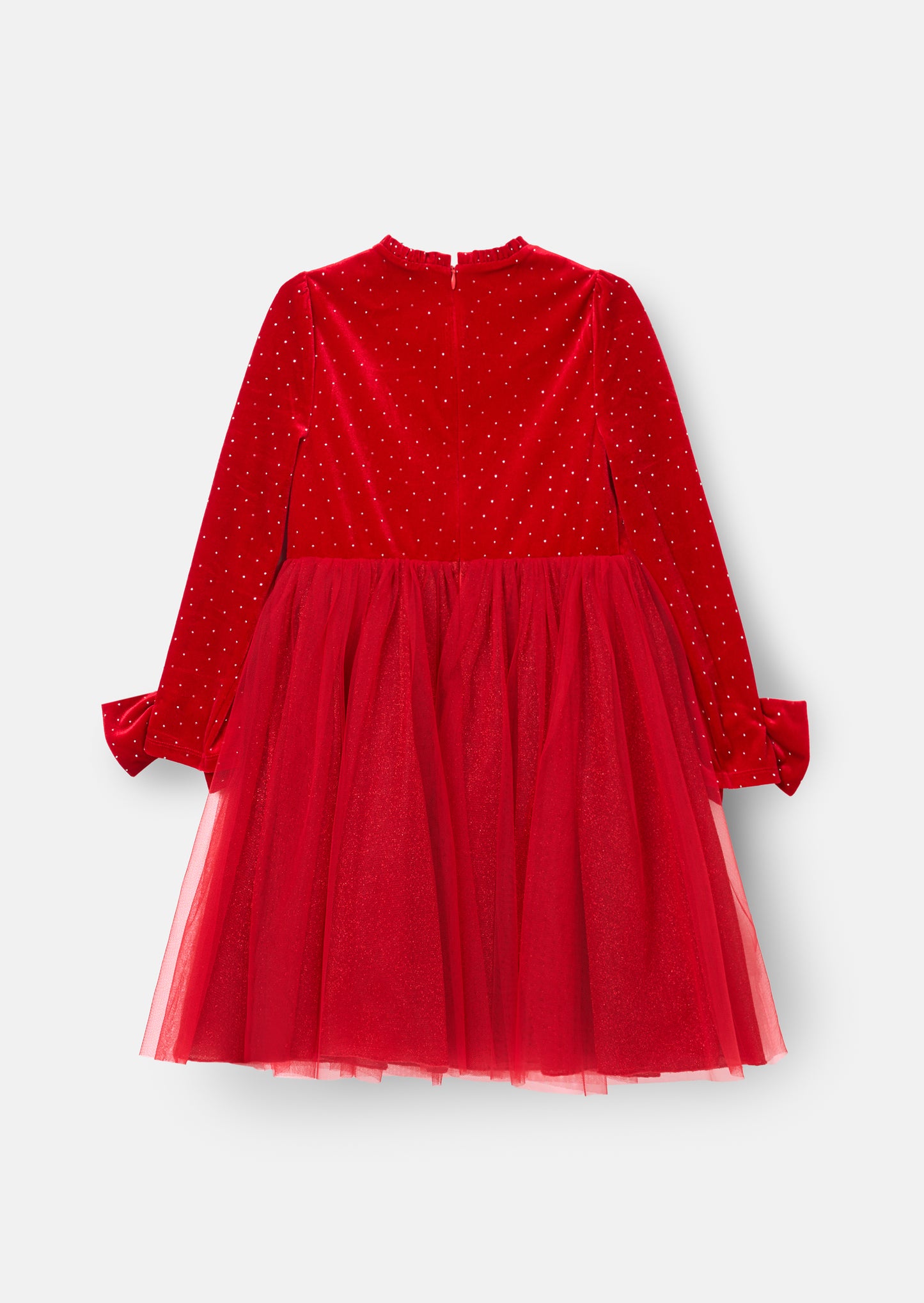 Elsie Velvet Tulle Dress