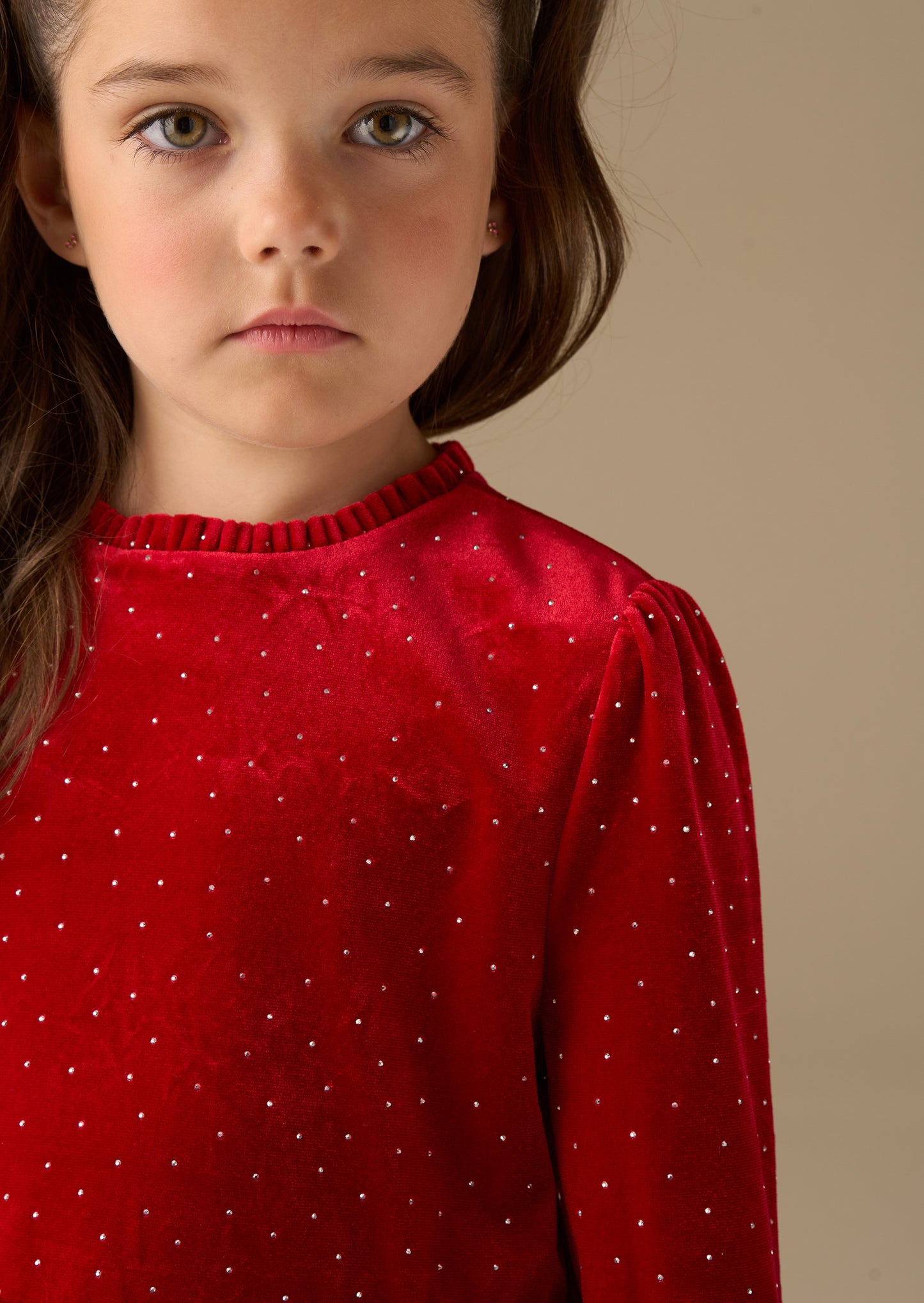 Elsie Velvet Tulle Dress