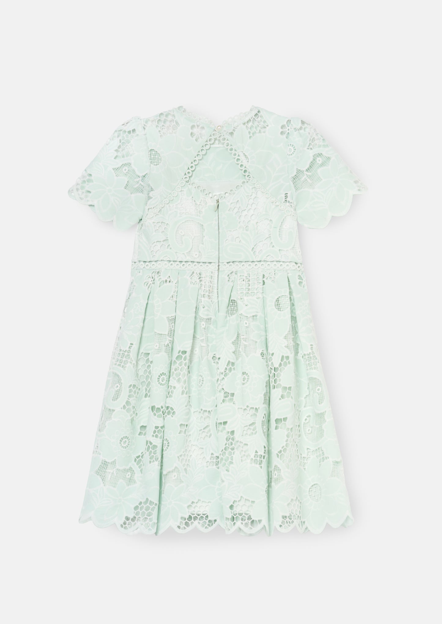 Maeva Mint Lace Dress