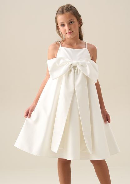 Gabriella Bow Pleat Dress