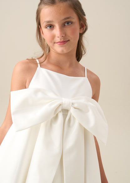 Gabriella Bow Pleat Dress