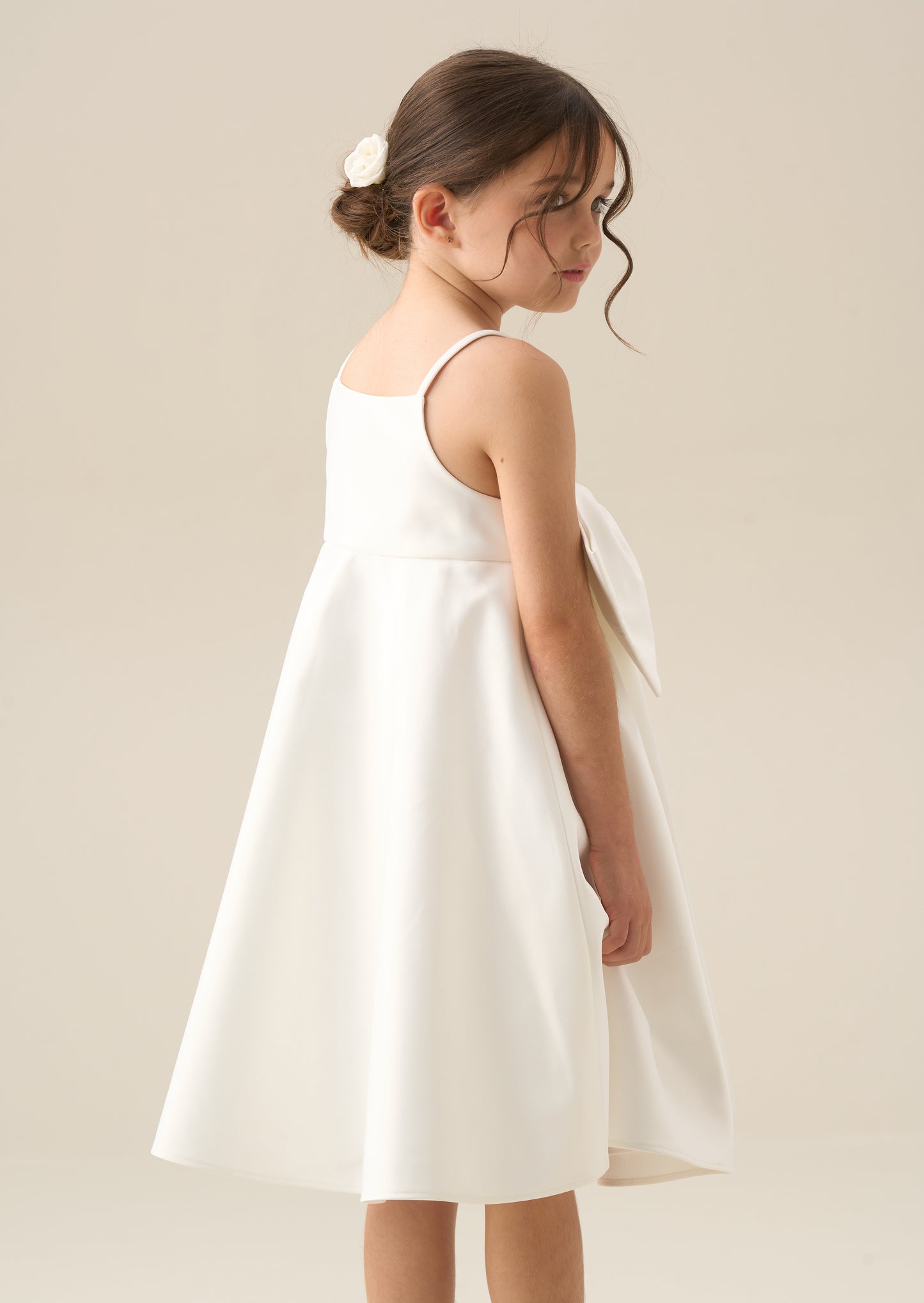 Gabriella Bow Pleat Dress