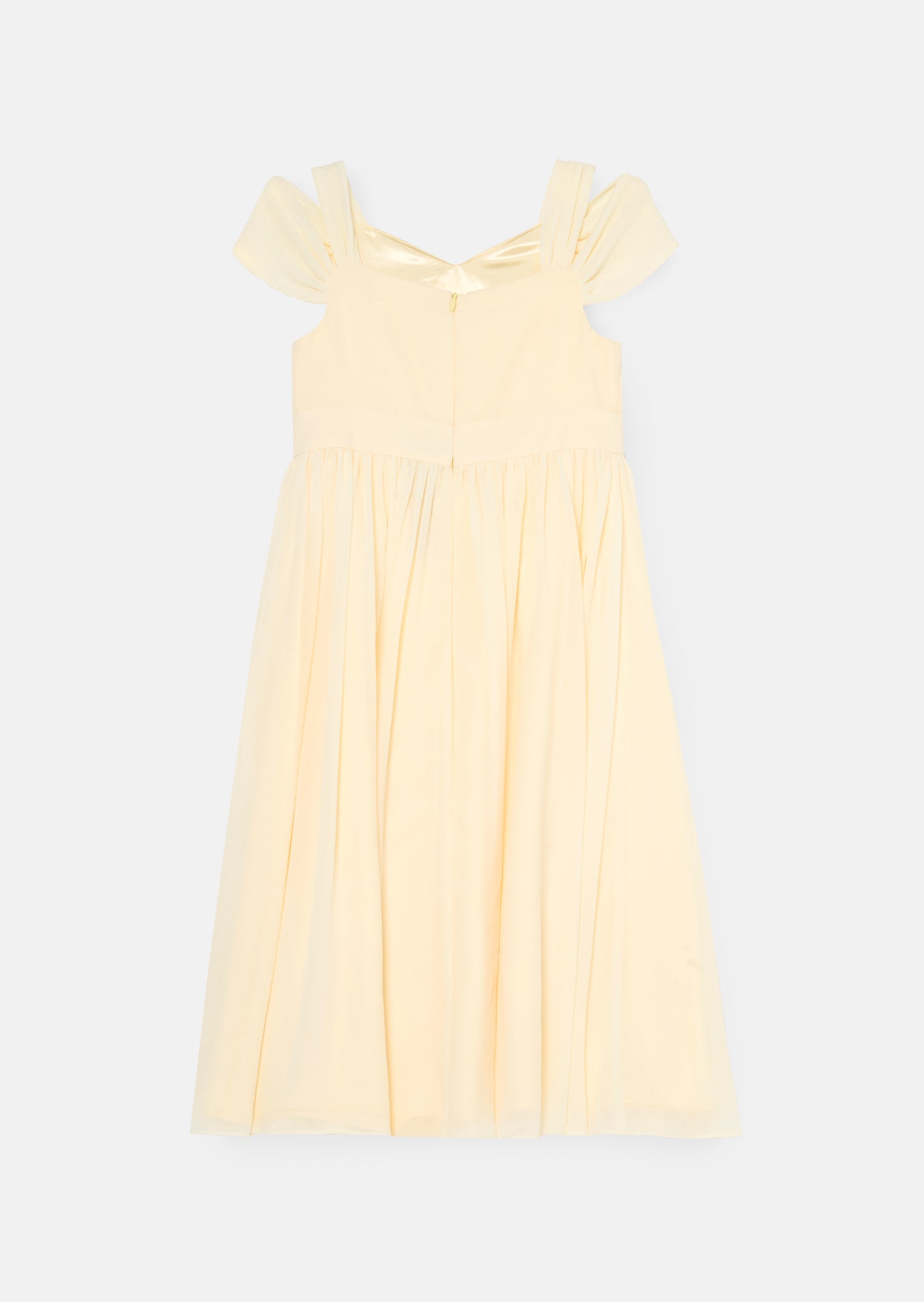 Lena Yellow Maxi Dress