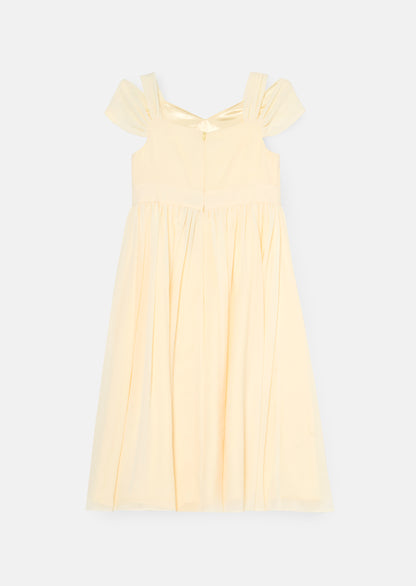 Lena Yellow Maxi Dress