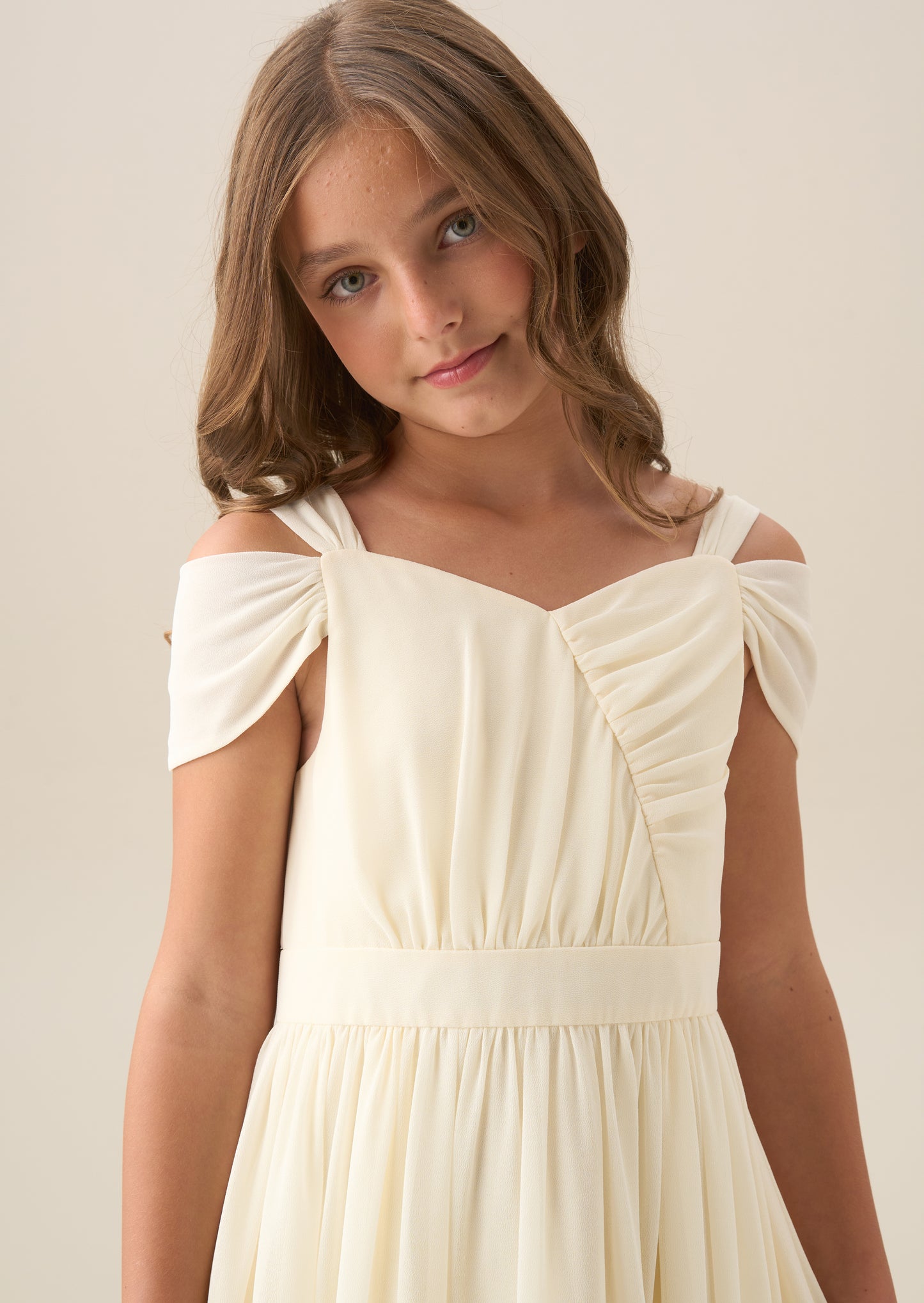 Lena Yellow Maxi Dress