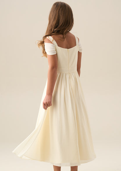 Lena Yellow Maxi Dress