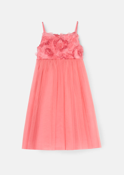 Rosie Embellished Flower Dress