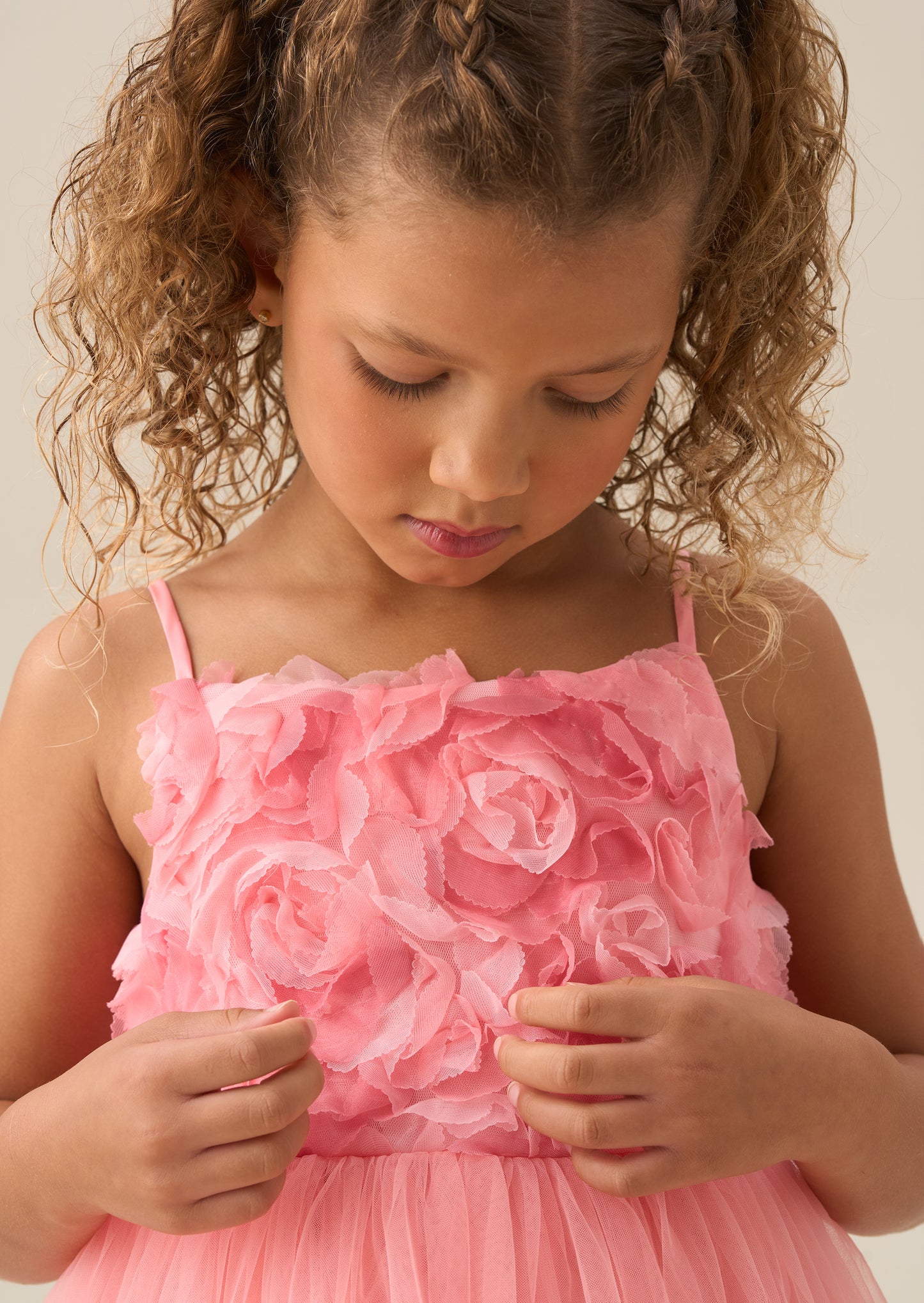 Rosie Embellished Flower Dress