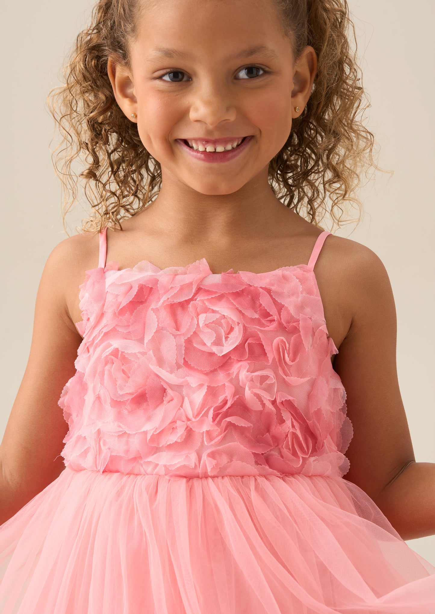 Rosie Embellished Flower Dress