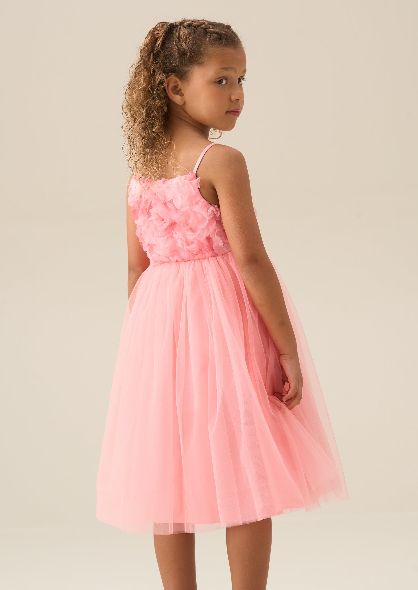 Rosie Embellished Flower Dress