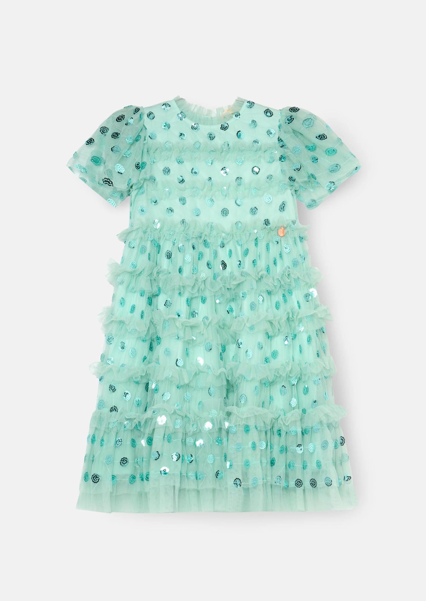 Bea Mesh Frill Dress