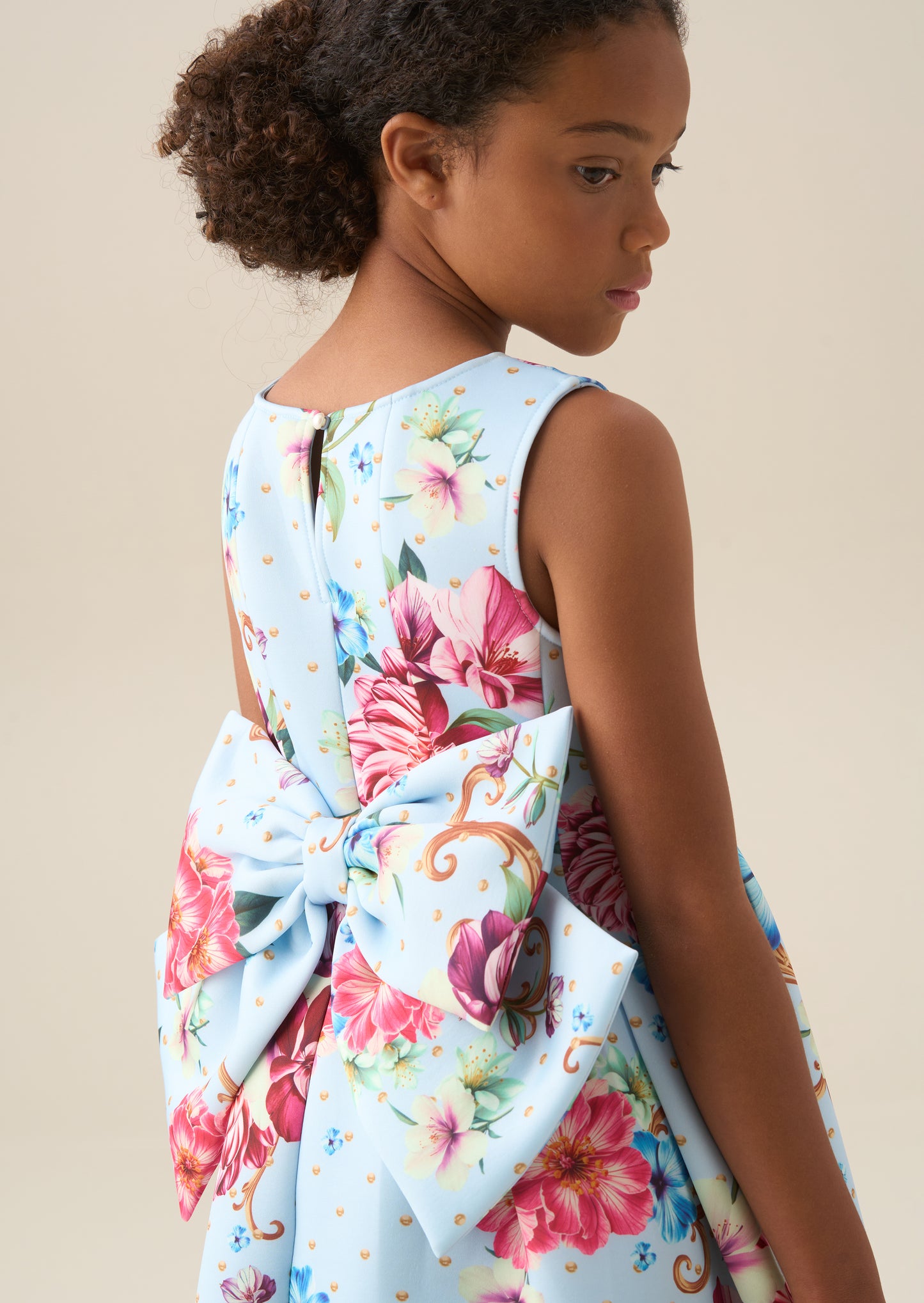Lola Pleated Fitted Dress
