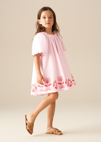 Ciara Corsage Swing Dress