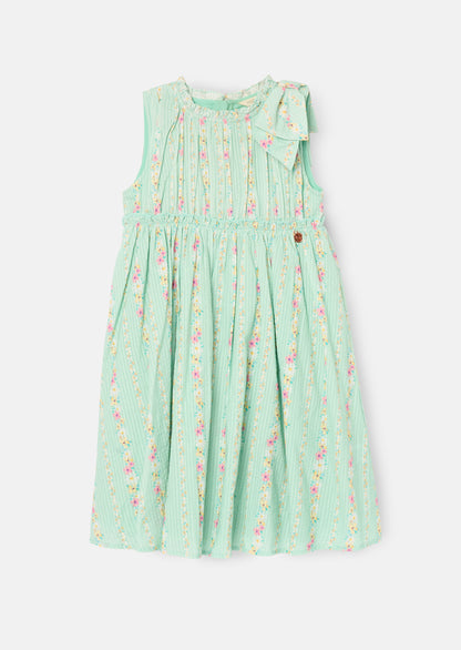 Gianna Floral Stripe Dress