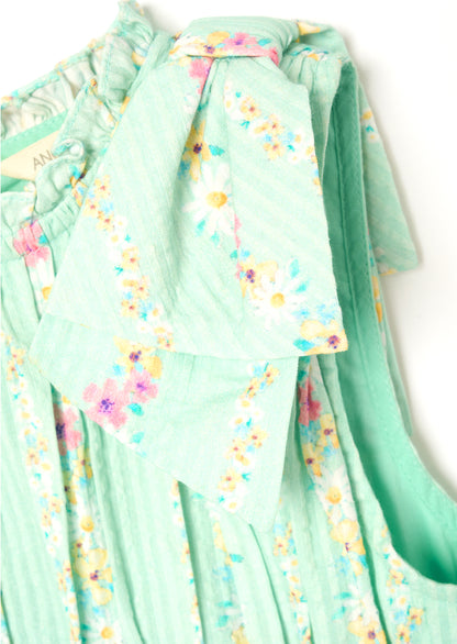 Gianna Floral Stripe Dress