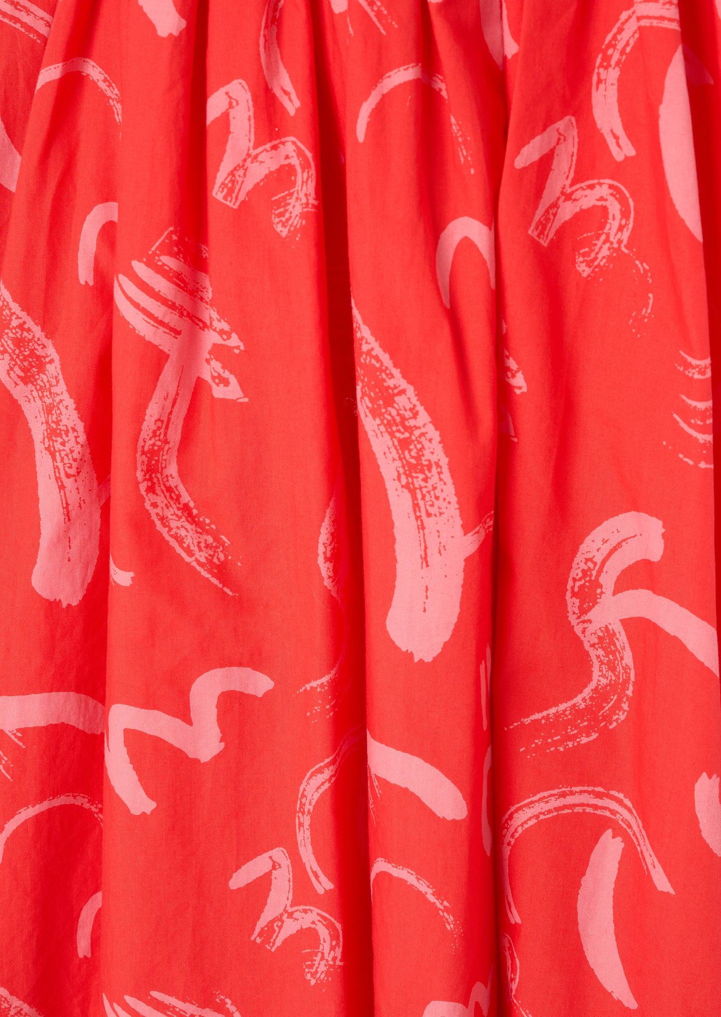Evie Print Frill Swing Dress
