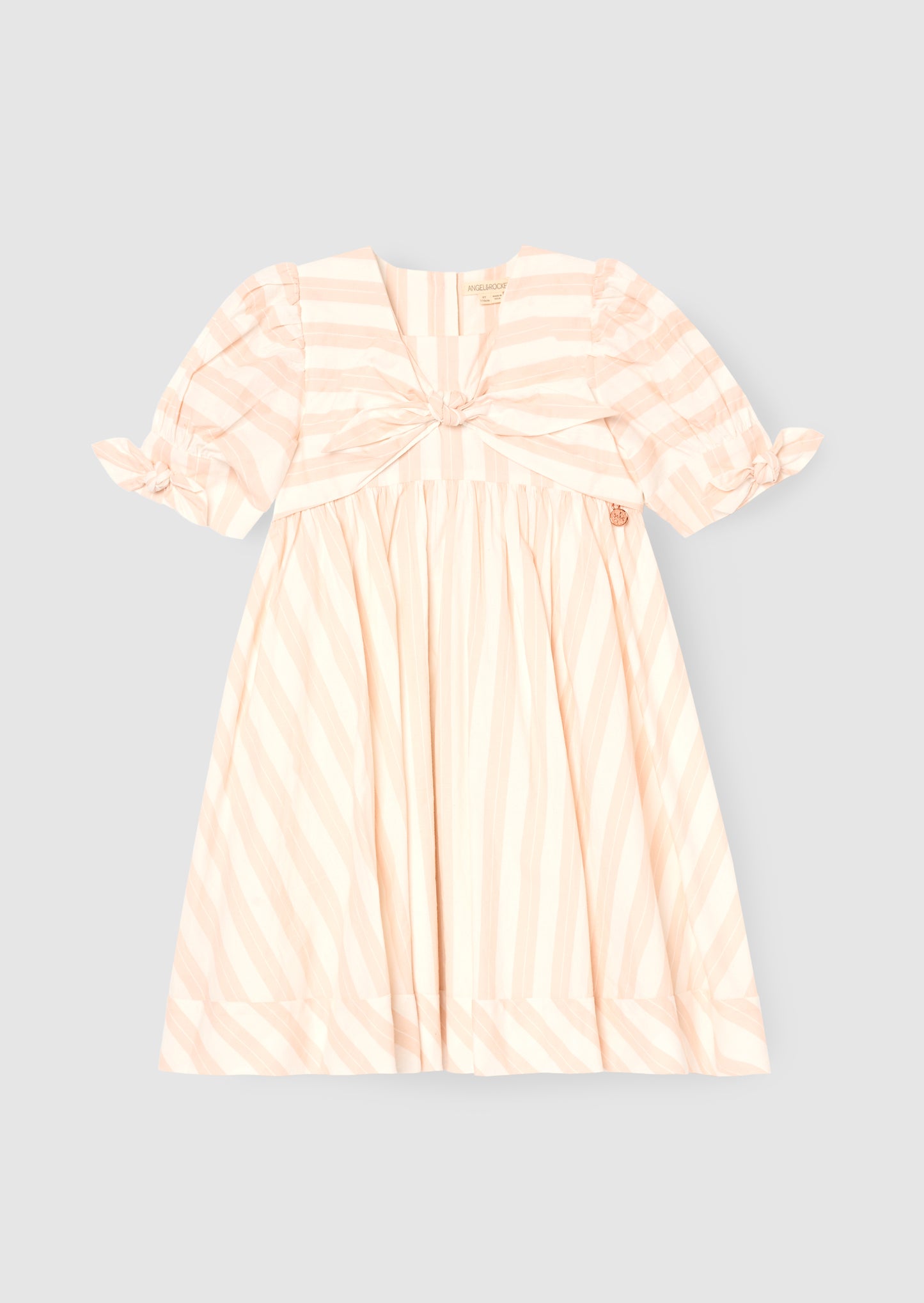 Palma Stripe Tie Front Dress