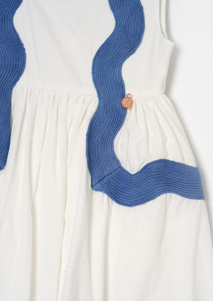 Avery Ric Rac Panelled Dress