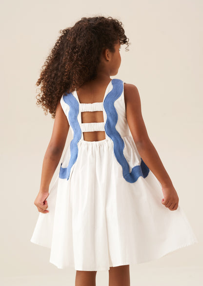 Avery Ric Rac Panelled Dress