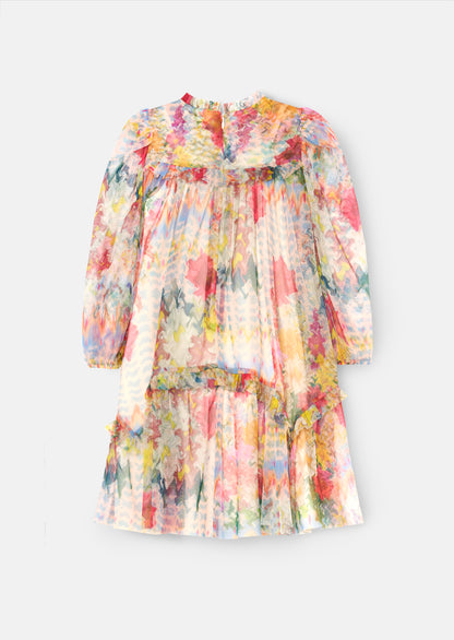 Beatrice Mesh Frill Dress