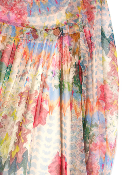 Beatrice Mesh Frill Dress