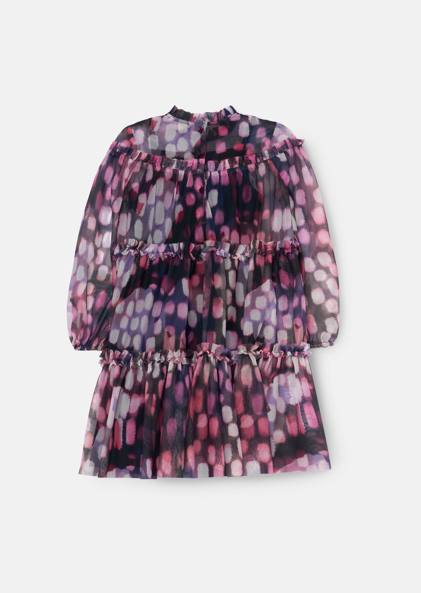 Cara Printed Swing Mesh Dress