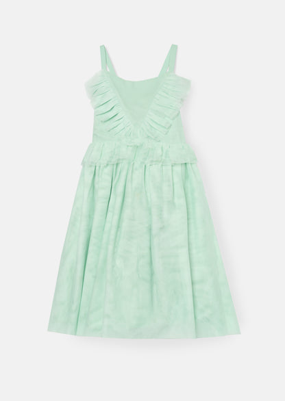 Liliah Mesh Frill Dress