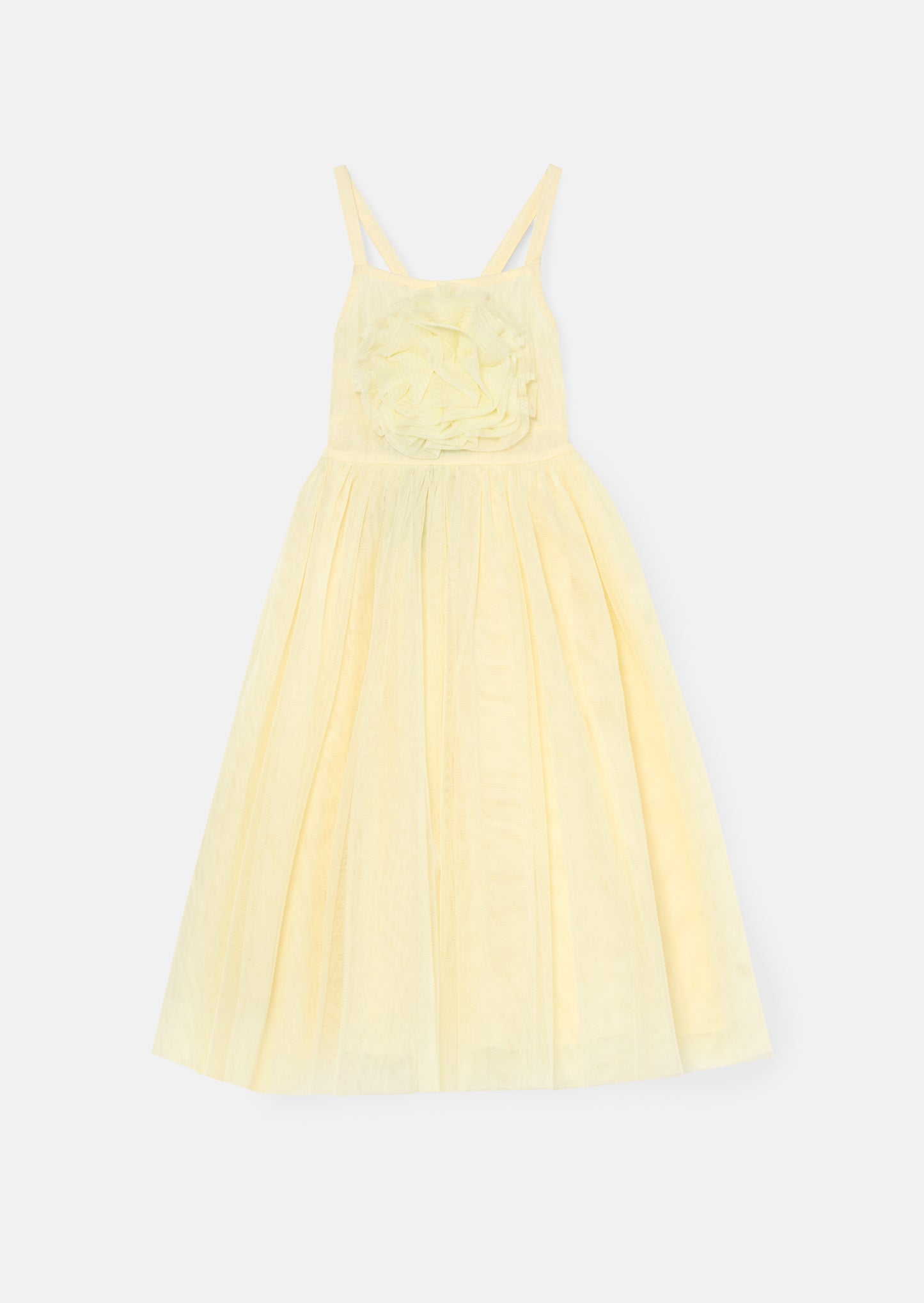 Lily Corsage Mesh Dress