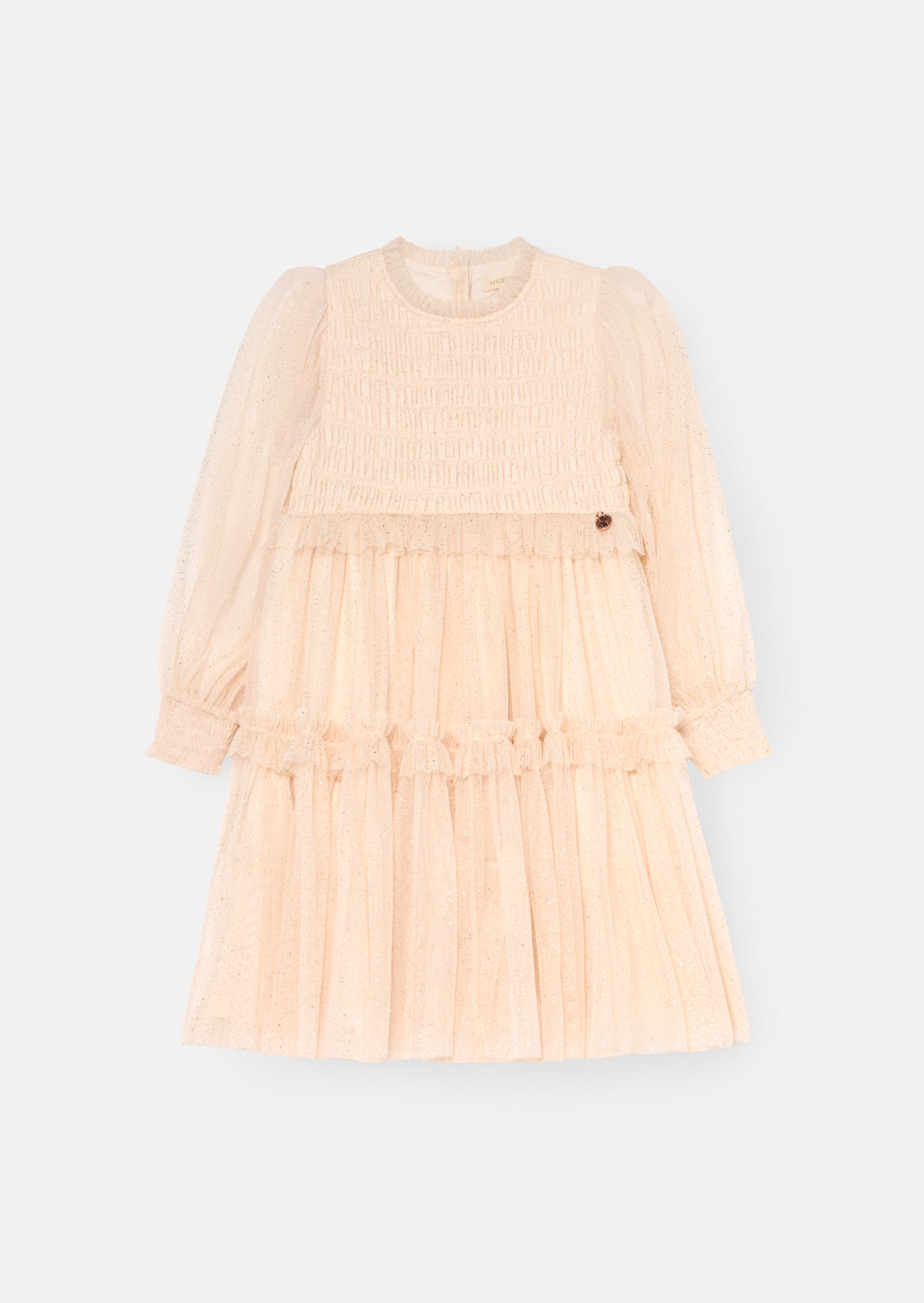 Willow Ivory Balloon Sleeve Boho Dress