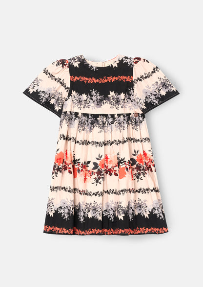 Reyna Multi Print Swing Dress