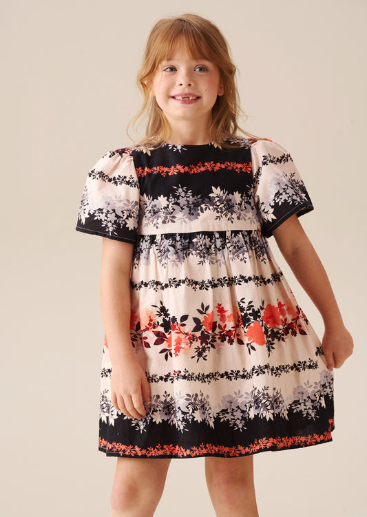 Reyna Multi Print Swing Dress