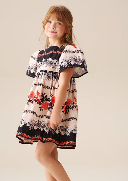 Reyna Multi Print Swing Dress