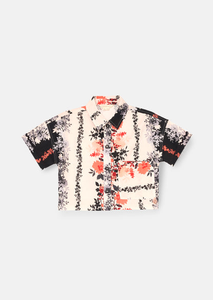 Brooke Print Linen Shirt