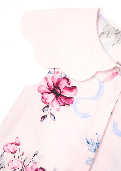 Cleo Scallop Collar Blouse