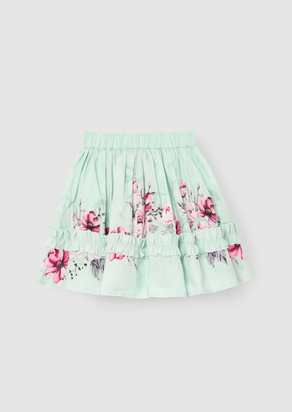 Nina Ruffle Hem Skirt