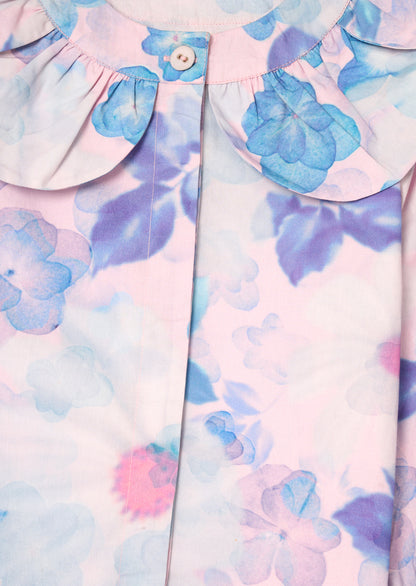 Celia Petal Collar Top