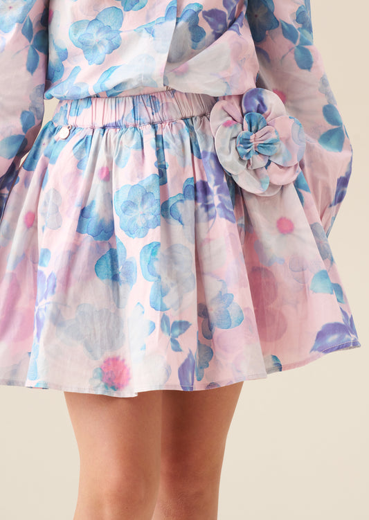 Celia Floral Corsage Skirt