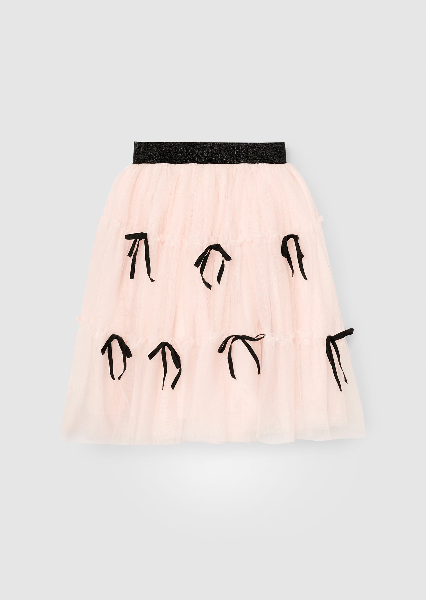 Lyla Bow Mesh Skirt