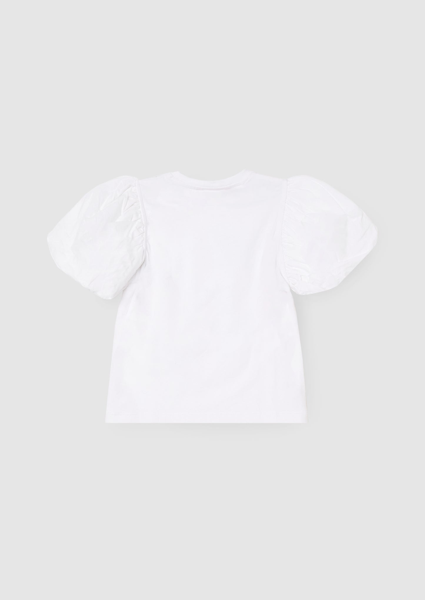 Aofie Bow Embellished Puff Sleeve