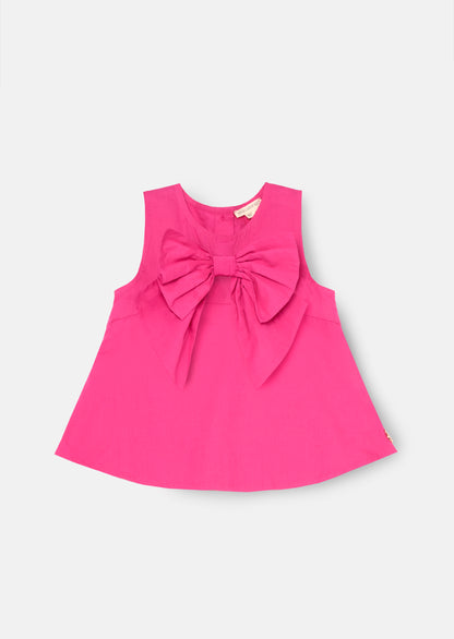 Enya Bow Shell Top
